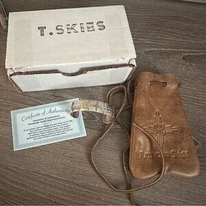 Turquoise Skies TSKIES Stamp Dancer: Attune Sterling Silver Cuff Bracelet 925